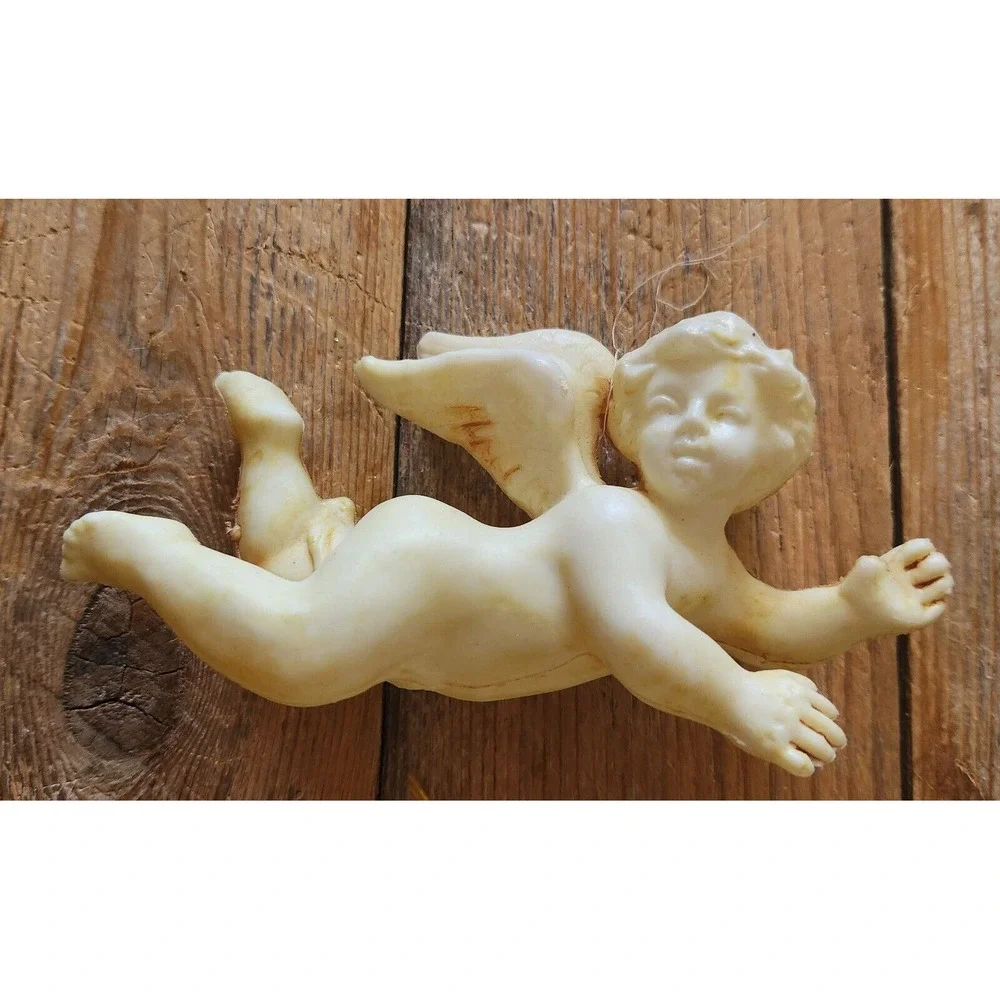 Vnt Cherubs Christmas Ornaments Plastic‎ 6 In Angels